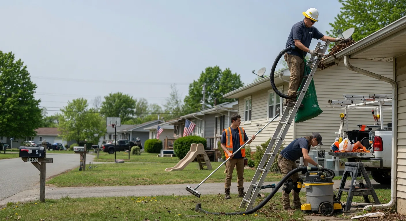 Gutter Installation in West College Corner, IN near me